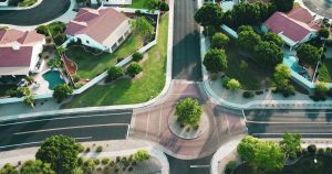 Aerial Photo Suburb