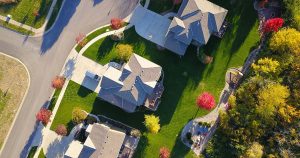 Houses Aerial